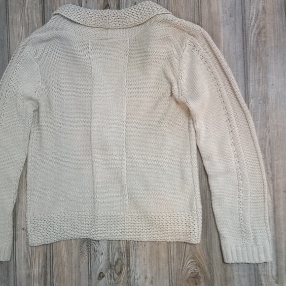 Long Sleeve Knit Crochet Cardigan Sweater Top - Picture 13 of 15